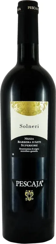 Solneri Nizza Barbera d'Asti Superiore DOCG Azienda Agricola Pescaja - 2022 - Piemont, Italien
