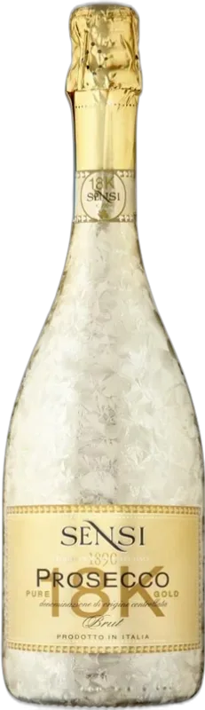 18K Pure Gold Prosecco Brut DOC Sensi - 2024 - Veneto, Italien