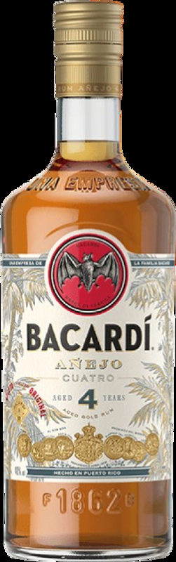 Bacardi Añejo 4 Años Rum Bacardi - USA