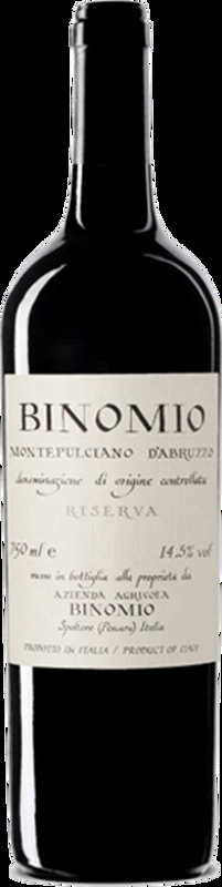Montepulciano d'Abruzzo Riserva DOC Azienda Agricola Binomio - 2021 - Abruzzen, Italien