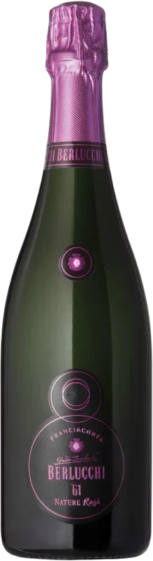 Franciacorta 61 NATURE Millesimato Rosé Berlucchi - 2018 - Lombardei, Italien