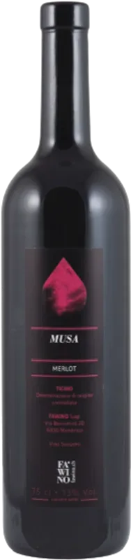 Musa Merlot TI DOC Fawino - 2020 - Tessin, Schweiz