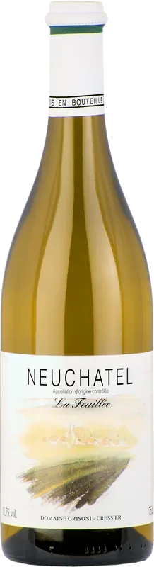 La Feuillée blanc Neuchâtel AOC Domaine Grisoni - 2022 - Neuenburg, Schweiz