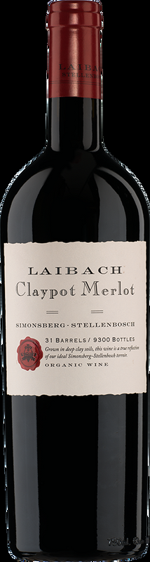 Claypot Merlot Laibach Vineyards - 2018 - Coastal Region, Südafrika