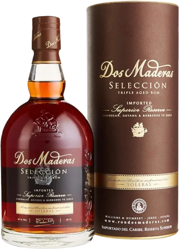 Dos Maderas Seleccion Melasse Rum Bodega Williams & Humbert - Barbados