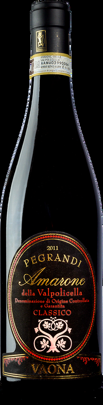 Amarone Valpolicella Classico PEGRANDI DOC Alberto Vaona - 2020 - Veneto, Italien