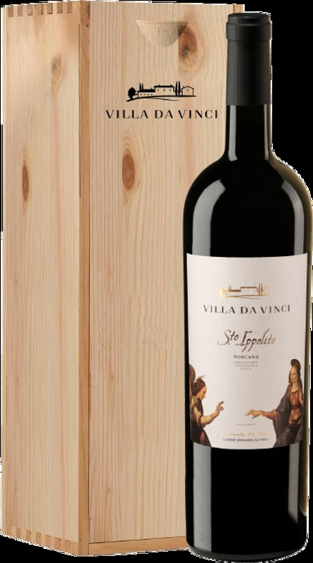 Rosso Toscana IGT Sant`Ippolito Cantine Leonardo da Vinci - 2023 - Toskana, Italien