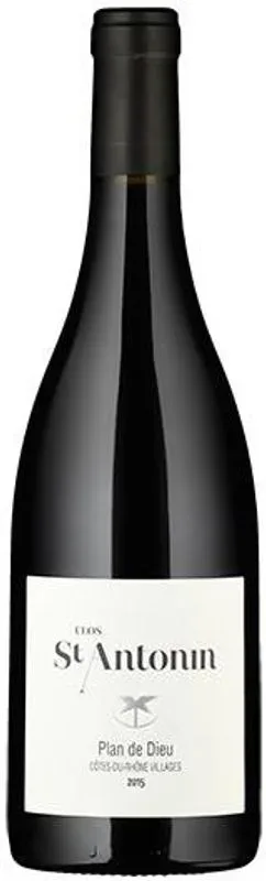 Côtes du Rhône Village AOC Plan de Dieu Rouge Clos St. Antonin - 2022 - Côtes du Rhône, Frankreich