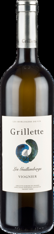 Les Guillembergs Premier Viognier Neuchatel AOC Grillette Domaine De Cressier - 2022 - Neuenburg, Schweiz