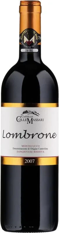 Montecucco DOC Riserva Lombrone Castello Colle Massari - 2017 - Toskana, Italien
