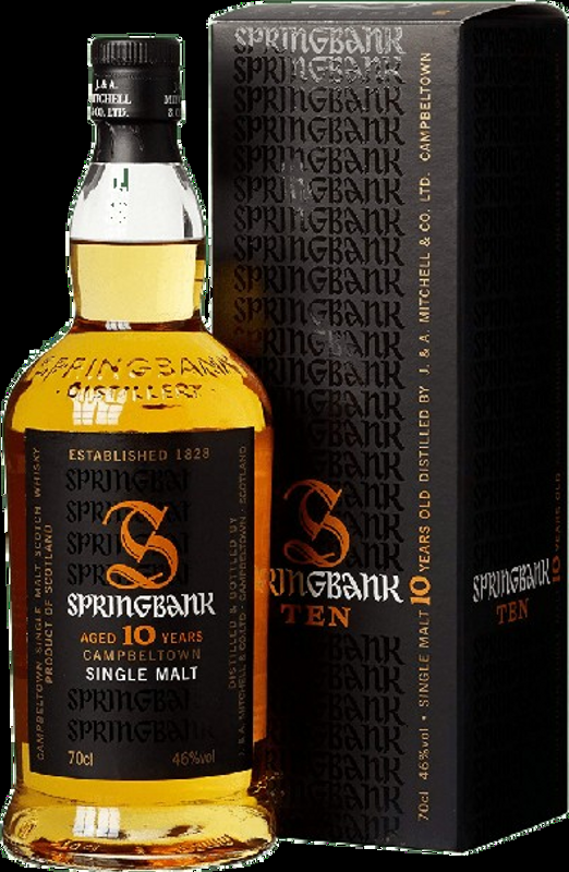 Springbank 10yo Single Malt Whisky Springbank - Schottland, Grossbritannien
