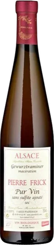 Gewurztraminer Macération Sans Soufre AOC Pierre Frick - 2022 - Elsass, Frankreich