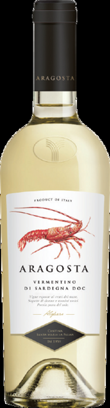 Aragosta Vermentino Sardegna DOC Cantina Santa Maria La Palma - 2025 - Sardinien, Italien