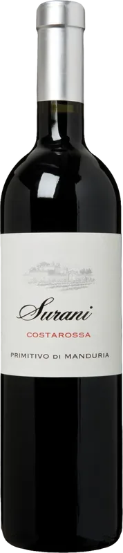 Primitivo di Manduria Costarossa DOC Agricola Surani - 2023 - Apulien, Italien