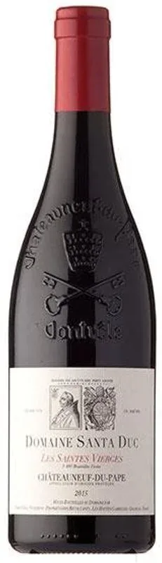 Châteauneuf du Pape AOC Les Saintes Vierges Single Vineyard Cuvée Domaine Santa Duc - 2021 - Côtes du Rhône, Frankreich