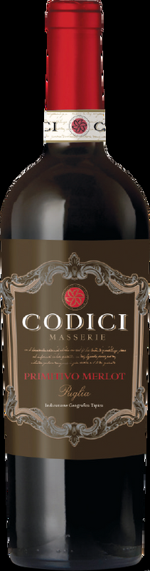 Codici Masserie Primitivo Merlot Puglia IGT Mondo del Vino - 2025 - Apulien, Italien