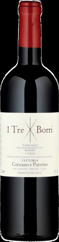I Tre Borri Toscana IGT Fattoria Corzano e Paterno - 2022 - Toskana, Italien