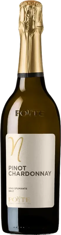 Ponte Pinot Chardonnay Vino Spumante Brut DOC Viticoltori Ponte - Veneto, Italien
