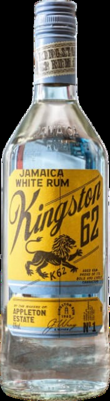 Kingston 62 White Rum Kingston Estate - Jamaika