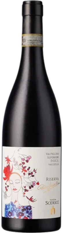 Valtellina Valgella Riserva Cristina Valtellina Superiore DOCG Tenuta Scerscé - 2019 - Lombardei, Italien