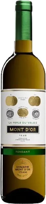 La Perle du Valais Fendant de Sion AOC Domaine du Mont d'Or - 2024 - Wallis, Schweiz