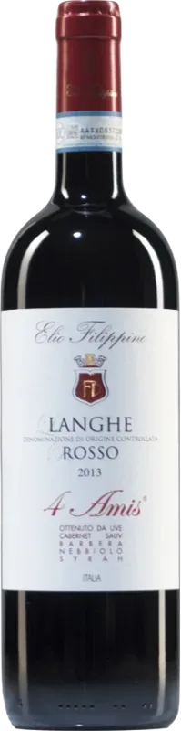 4 Amis Langhe DOC Elio Filippino - 2022 - Piemont, Italien
