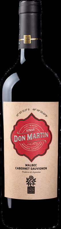 Don Martin Mendoza City Malbec / Cabernet Sauvignon Viñas Don Martin - 2016 - Mendoza, Argentinien