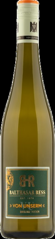 Von unserm Riesling Rheingau VDP Gutswein Balthasar Ress - 2019 - Rheintal, Deutschland