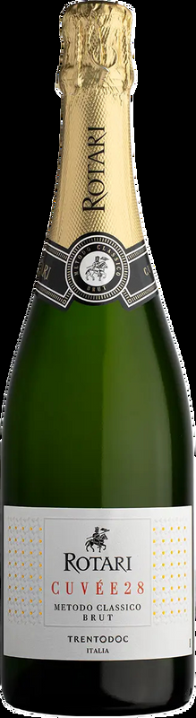 Cuvée 28 Brut Trento DOC Rotari Mezzacorona - Trentino, Italien