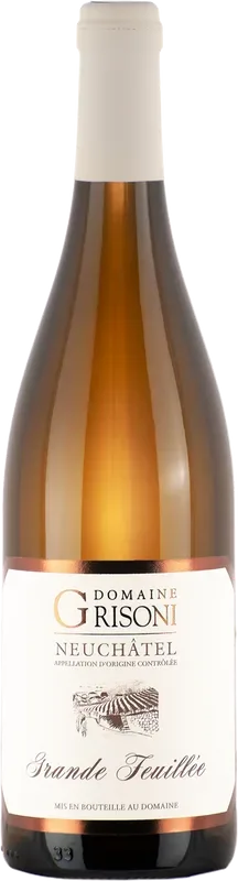 La Grande Feuillée Blanc Neuchâtel AOC Domaine Grisoni - 2023 - Neuenburg, Schweiz