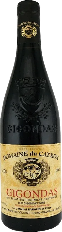 Gigondas AOC Domaine du Cayron Michel Faraud - 2022 - Côtes du Rhône, Frankreich