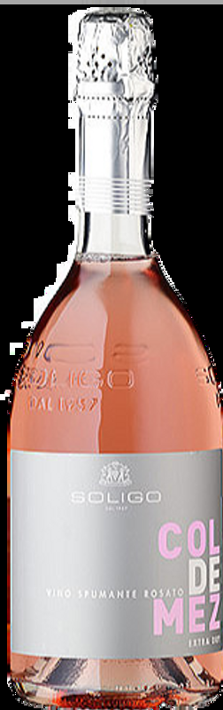 Rosé Spumante Col de Mez Extra Dry Colli del Soligo - Veneto, Italien