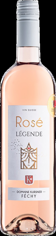 Rosé Légende Assemblage cépages Vaud AOC Domaine Kursner à Féchy Cave de la Côte - 2024 - Waadt, Schweiz