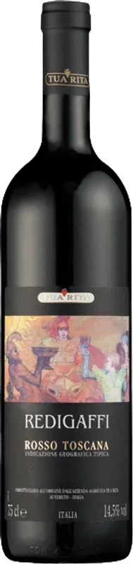 Tua Rita Redigaffi Rosso Toscana IGT 3er Holzkiste Azienda Agricola di Tua Rita - 2022 - Toskana, Italien