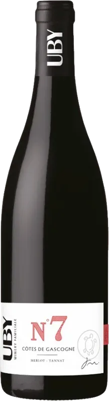 N°7 Merlot Tannat Côtes de Gascogne IGP UBY - 2024 - Südwesten, Frankreich