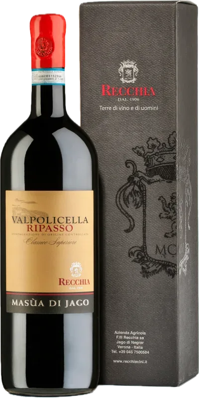 Ripasso Valpolicella Classico DOC Masua di Jago Recchia - 2020 - Veneto, Italien