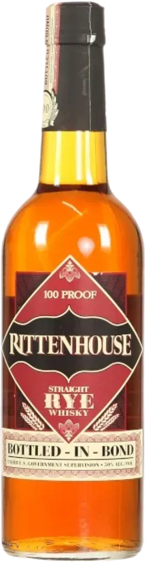 Rittenhouse Rye 100 Proof Whiskey Heaven Hill Distilleries - USA