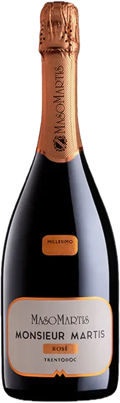 Trento DOC Rosé Brut Monsieur Martis Astuccio Maso Martis - 2018 - Südtirol, Italien