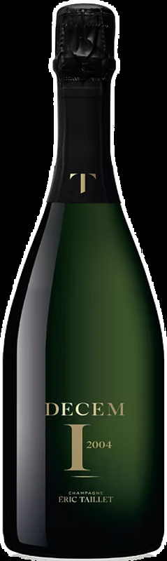 Decem Extra Brut Champagne AOC/b Éric Taillet - 2004 - Champagne, Frankreich
