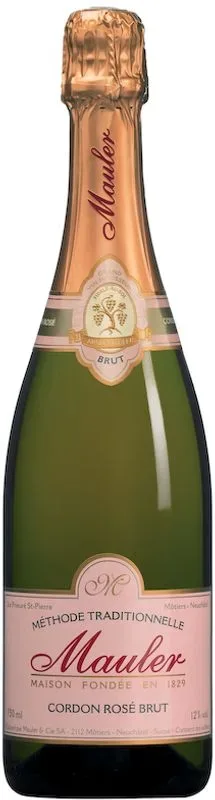 Cordon Rosé Brut Mauler - Neuenburg, Schweiz