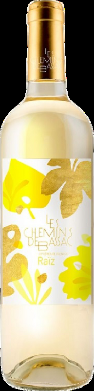 Raiz Blanc VDP d'Oc Les Chemins de Bassac - 2019 - Midi - Languedoc-Roussillon, Frankreich
