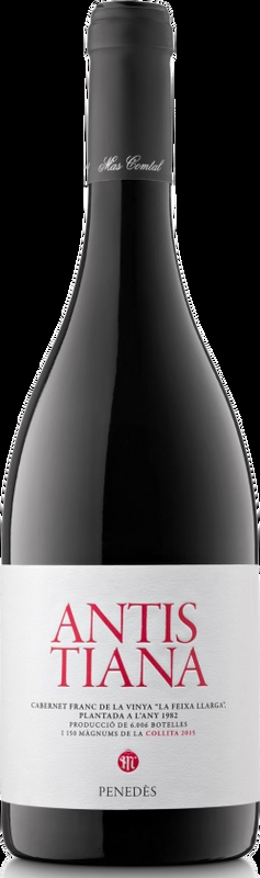 Antistiana Cabernet Franc DO Mas Comtal - 2017 - Katalonien, Spanien