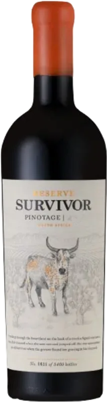 Survivor Wines  Reserve Pinotage - 2023  - Breede River Valley, Südafrika