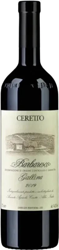 Barbaresco Gallina Azienda Vinicole Ceretto - 2022 - Piemont, Italien