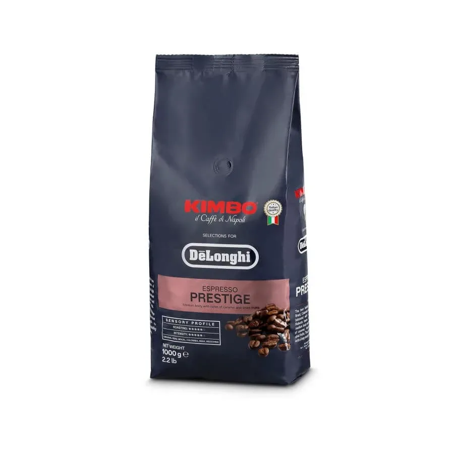 DELONGHI Arabica Bohnenkaffe KIMBO PRESTIGE ROBUSTA
