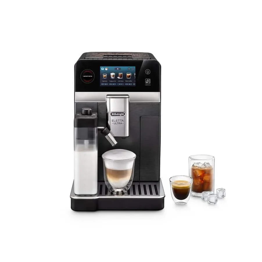 De'Longhi Delonghi Eletta Ultra, gebürstetes Schwarz ECAM470.50.BXB