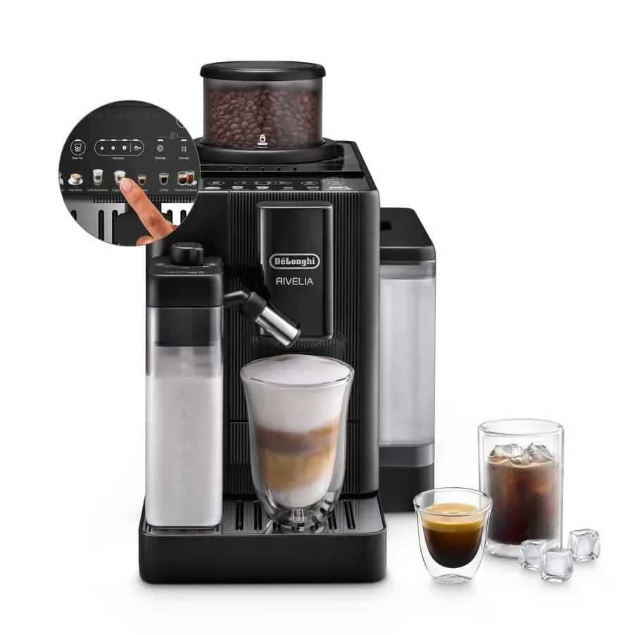 De'Longhi Delonghi Rivelia Start Onyx Black EXAM420.55.BXL