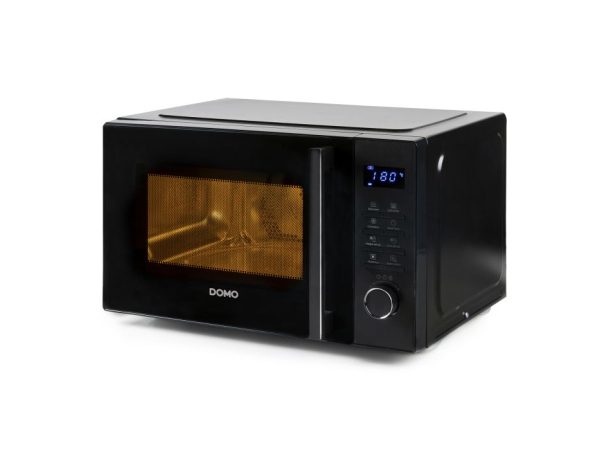 Domo - Kombi Mikrowelle 3 in 1 23 l, Schwarz, One Size