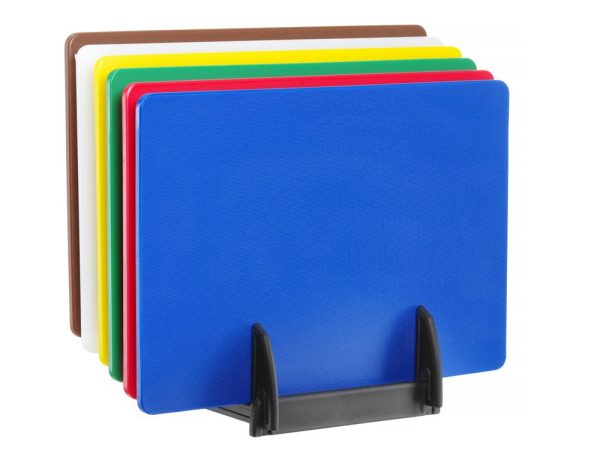 HENDI, Unsere Neuheiten, HENDI Set aus 6 HACCP-Schneidebrettern inkl. R Schneidebrettern, Produkte & Wohnen