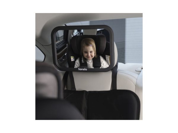 Lionelo, Unsere Neuheiten, Lionelo Auto-Sicherheitsrückspiegel Sett Black Carbon, Produkte & Wohnen